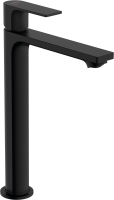 Змішувач Hansgrohe Rebris E 240 CoolStart для умивальника з д/к pop-up. Matt Black 72581670