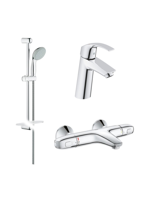 Набір змішувачів ванни Grohe GRT1000+Eurosmart 34101TM (23324001+34155003+27926000)