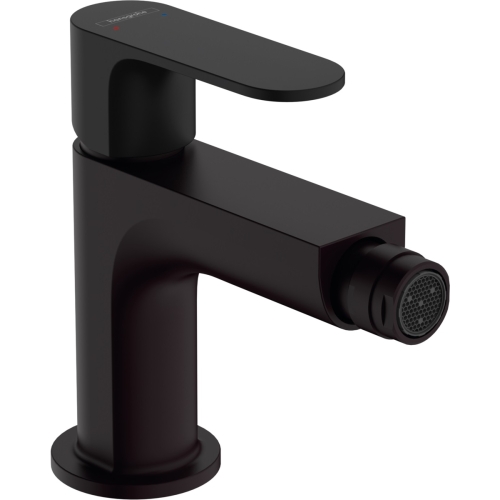 Смеситель Hansgrohe Rebris S для биде с д/у pop-up . Matt Black 72210670