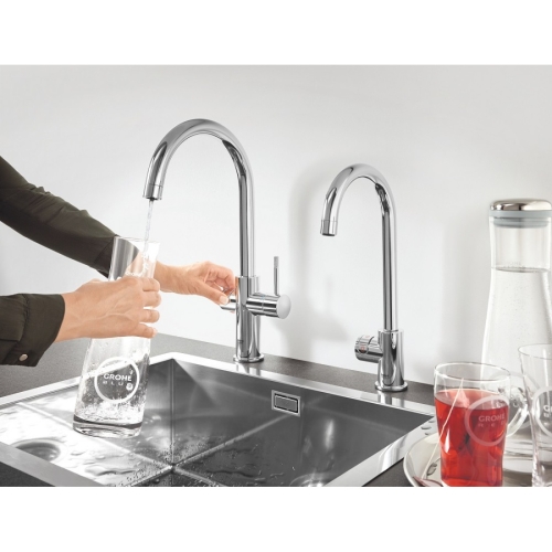 Змішувач кухонний Grohe Blue Home з функцією очищення водопровідної води 31323002