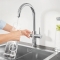 Змішувач кухонний Grohe Blue Home з функцією очищення водопровідної води 31323002