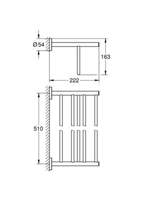 Полиця Grohe BauCosmopolitan 40462001