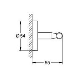 Гачок Grohe BauCosmopolitan 40461001