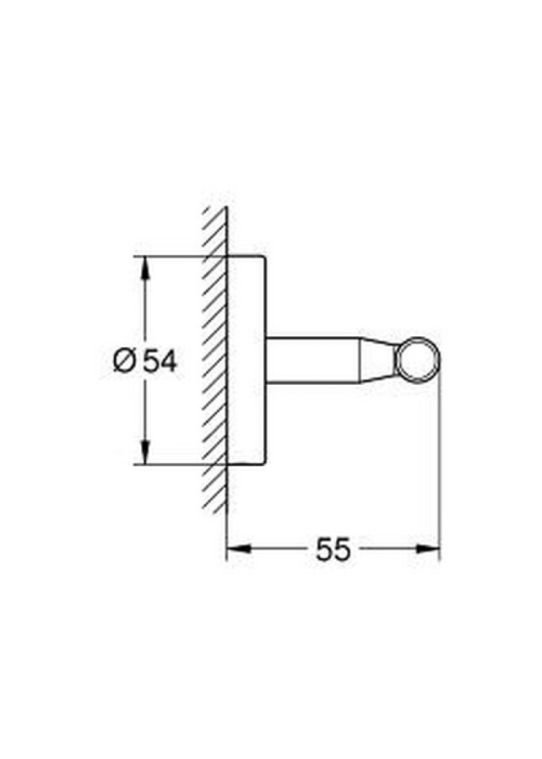 Гачок Grohe BauCosmopolitan 40461001