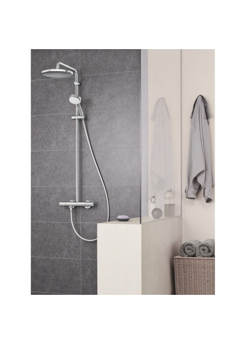 Душова система з термостатом Grohe Tempesta Cosmopolitan System 250 26670000