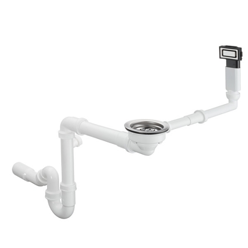 Сифон для мойки Hansgrohe D14-10, хром 43921800