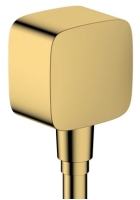 Шлангове підключення Hansgrohe FixFit E зі зворотним клапаном Polished Gold Optic 26457990