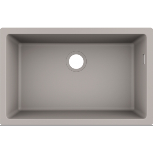 Кухонна мийка Hansgrohe S510-U660 під стільницю 710х450 Concretegrey 43432380