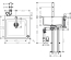 Кухонний комплект мийка із змішувачем Hansgrohe C51-F450-06, хром 43217000