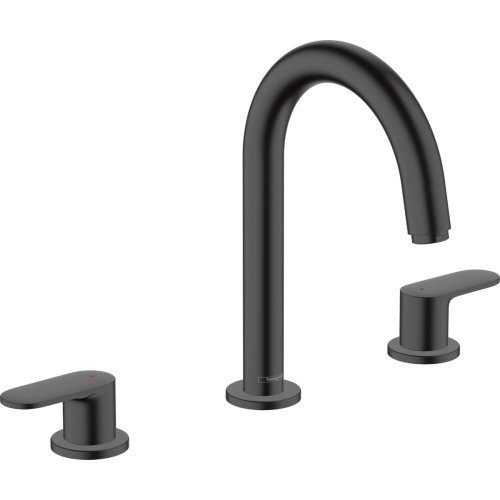 Змішувач для раковини Hansgrohe Vernis Blend чорний матовий 71553670