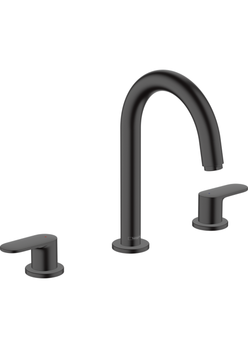 Змішувач для раковини Hansgrohe Vernis Blend чорний матовий 71553670