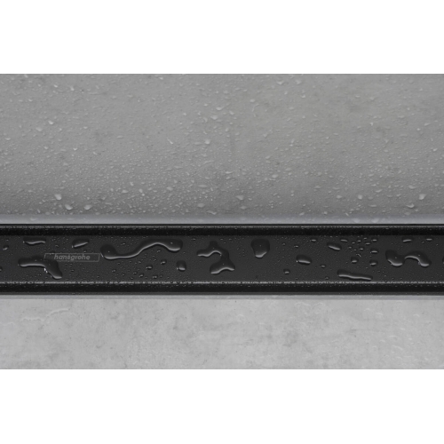 Верхня частина Hansgrohe "RainDrain Match" для каналу 700 мм Matt Black 56037670