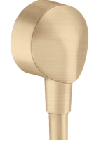 Шлангове підключення Hansgrohe FixFit E без зворотного клапана Brushed Bronze 27454140