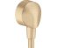 Шлангове підключення Hansgrohe FixFit E без зворотного клапана Brushed Bronze 27454140