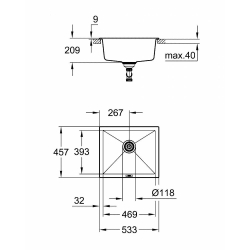 Кухонна мийка Grohe K700 31654AT0