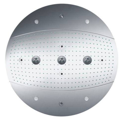 Тропический душ Hansgrohe Raindance Rainmaker Air 3jet 600 с подсветкой, хром 26117000