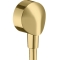 Шланговое подключение Hansgrohe FixFit E без обратного клапана Polished Gold Optic 27454990