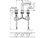 Змішувач для раковини на 3 отвори Hansgrohe Metropol 74514000