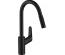 Кухонний змішувач Hansgrohe Focus з висувним душем Matt Black 31815670