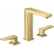 Смеситель для раковины на 3 отверстия Hansgrohe Metropol Polished Gold Optic 32515990