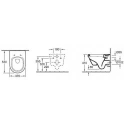 Комплект Підвісний Villeroy & Boch Omnia Architectura 5684HR01 soft closing+інсталяція 92246100