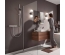 Смеситель Hansgrohe Vivenis для душа, белый матовый 75620700