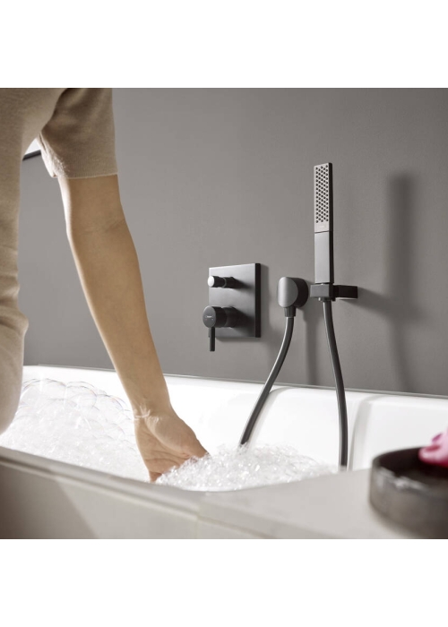 Смеситель Hansgrohe Finoris для душа скрытого монтажа, белый матовый 76415700