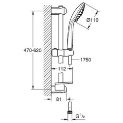 Душовий гарнітур Grohe Euphoria 27231001