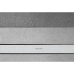 Верхня частина Hansgrohe "RainDrain Match" для каналу 800 мм White 56038450