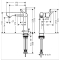 Змішувач для раковини Hansgrohe Talis S з донним клапаном, хром 72113000