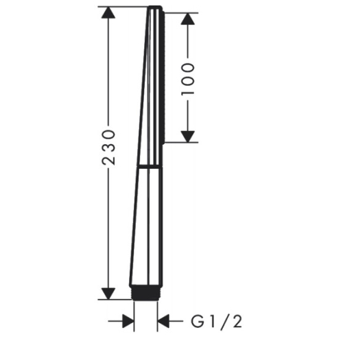 Ручний душ Hansgrohe Rainfinity 26866990