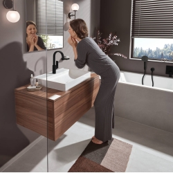 Змішувач Hansgrohe Vivenis для раковини, чорний 75032670