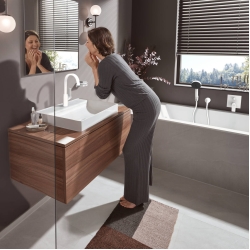 Змішувач Hansgrohe Vivenis для раковини, білий матовий 75030700