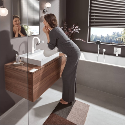 Змішувач Hansgrohe Vivenis для раковини, білий матовий 75030700