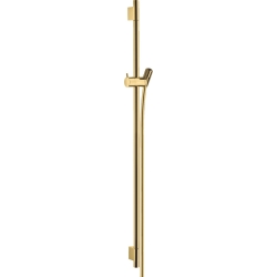 Душова штанга Hansgrohe Unica S Pura 90 см зі шлангом для душу 160 см Polished Gold Optic 28631990