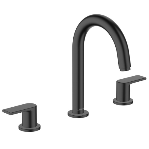 Смеситель для раковины Hansgrohe Vernis Shape 71563670 черный матовый