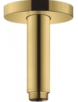 Кронштейн для верхнього душу Hansgrohe S 100 мм Polished Gold Optic 27393990