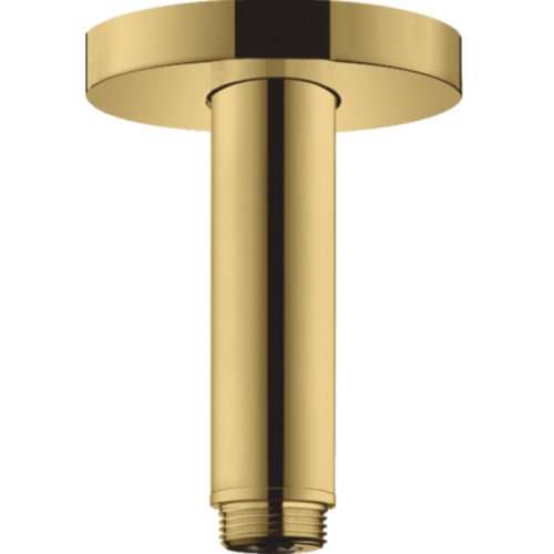 Кронштейн для верхнего душа Hansgrohe S 100 мм Polished Gold Optic 27393990