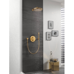 Верхній душ із душовим кронштейном GROHE Rainshower Cosmopolitan 310 26066GN0