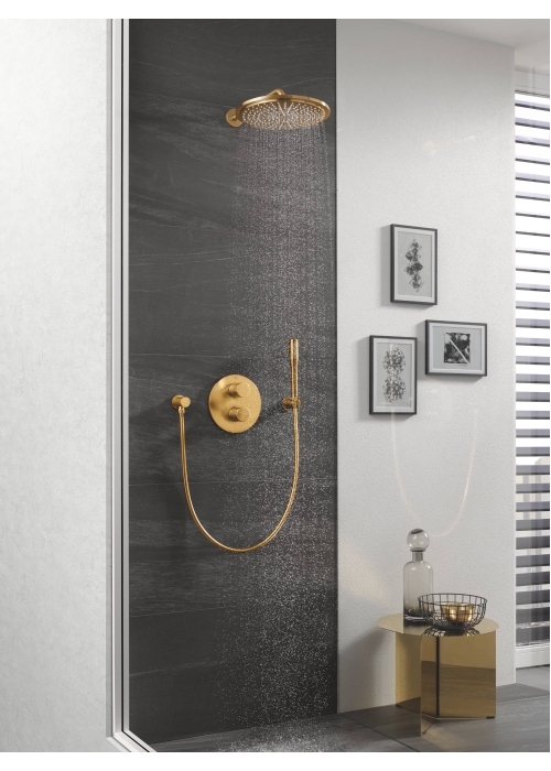 Верхній душ із душовим кронштейном GROHE Rainshower Cosmopolitan 310 26066GN0