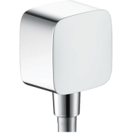 Шлангове підключення Hansgrohe FixFit E зі зворотним клапаном Matt White 26457700