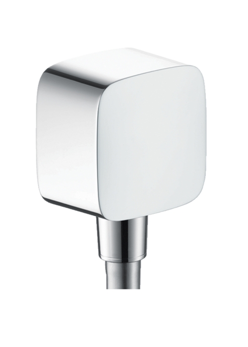 Шлангове підключення Hansgrohe FixFit E зі зворотним клапаном Matt White 26457700