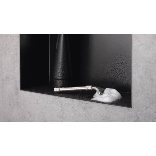 Настінна ніша Hansgrohe XtraStoris Original із вбудованою рамою 30x60x10 см Matt Black 56064670