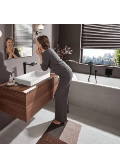 Ручной душ Hansgrohe Pulsify Select Activation 24100670 черный матовый