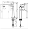 Змішувач для раковини Hansgrohe Talis S з донним клапаном 72115000