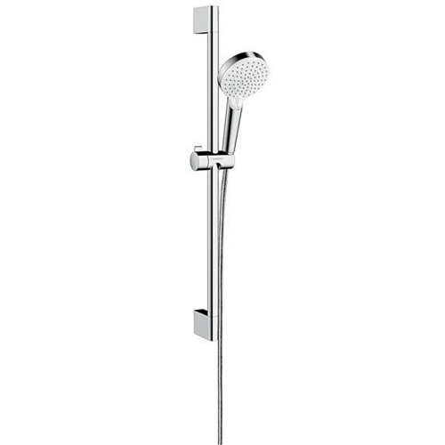 Душевой набор Hansgrohe Crometta Vario 65 см EcoSmart белый/хром 26534400