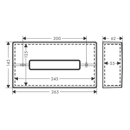 Тримач для серветок Hansgrohe AddStoris 41774140