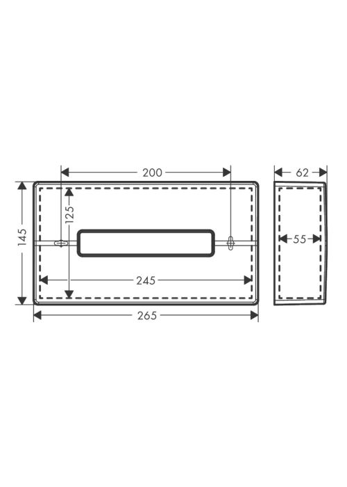 Тримач для серветок Hansgrohe AddStoris 41774140