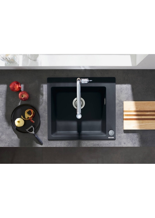 Кухонная мойка Hansgrohe S510-F450 560х510  Graphiteblack 43312170