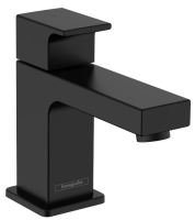 Смеситель для раковины для холодной воды Hansgrohe Vernis Shape 71592670 черный матовый